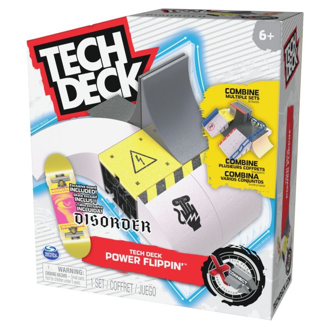 TECH DECK PACHET XCONNECT FINGERBOARD POWER FLIPPIN VIV6061840_20139397