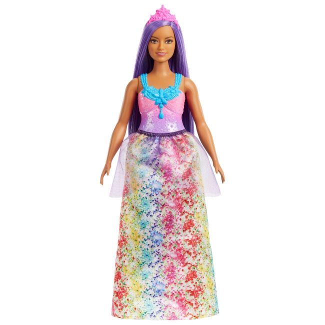 BARBIE DREAMTOPIA PAPUSA PRINTESA CU PAR MOV VIVMTHGR13_HGR17