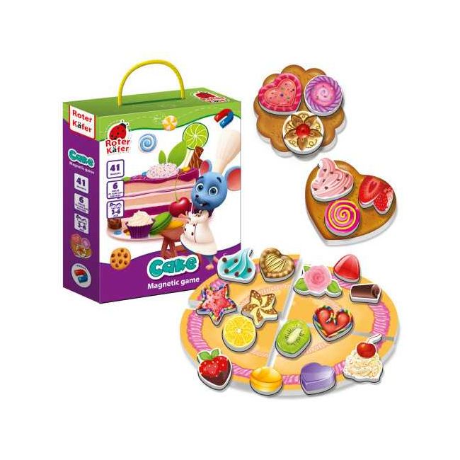 Joc educativ magnetic Tort Roter Kafer RK2020-06 BBJRK2020-06_Initiala