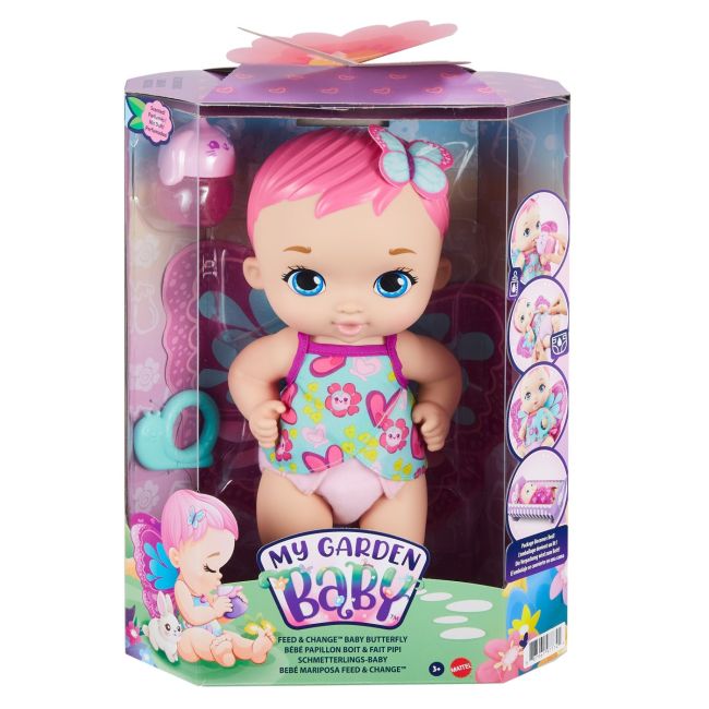 MY GARDEN BABY HRANESTE SI SCHIMBA BEBELUSUL FLUTURAS VIVMTGYP10