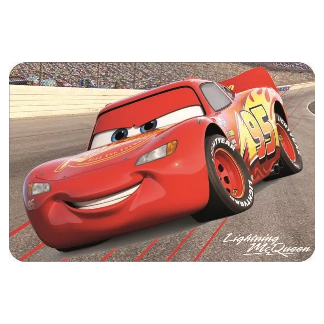 Napron Cars Lightning McQueen SunCity ARJ031961 BBJARJ031961_Rosu