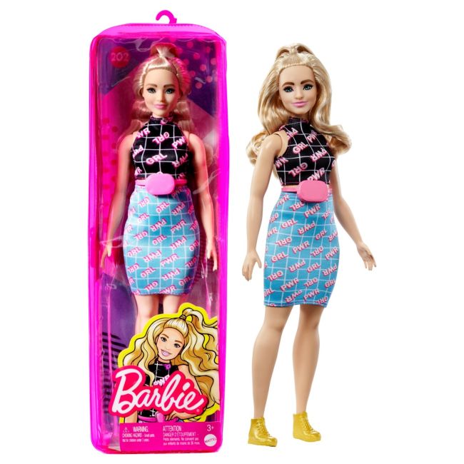 PAPUSA BARBIE FASHIONISTA BLONDA VIVMTFBR37_HJT01