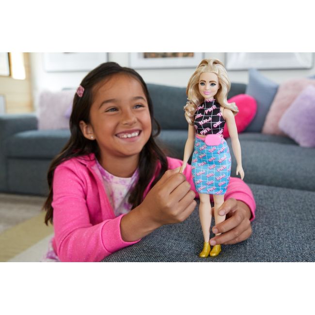 PAPUSA BARBIE FASHIONISTA BLONDA VIVMTFBR37_HJT01