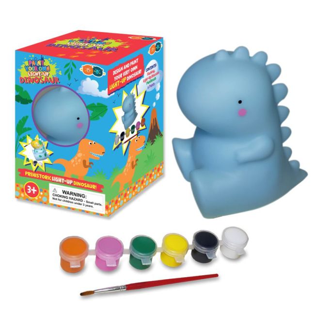 Picteaza propriul dinozaur cu led bb179