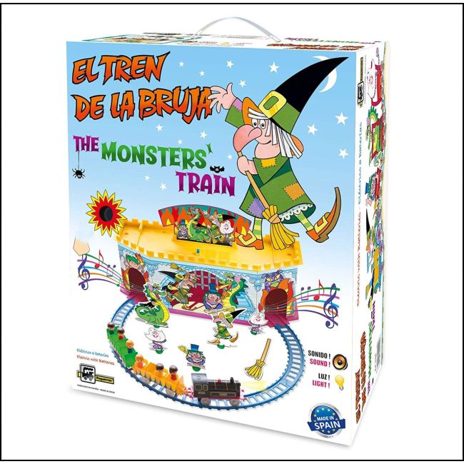Trenulet electric monstruleti si vrajitoare se8412514020009
