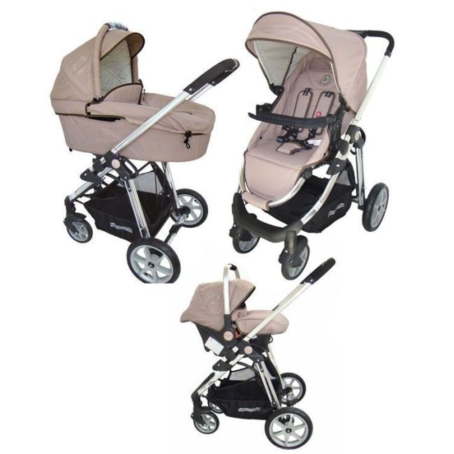 Pierre Cardin PS880 brown - carucior multifunctional 3in1 - BBSPS880NBROWN