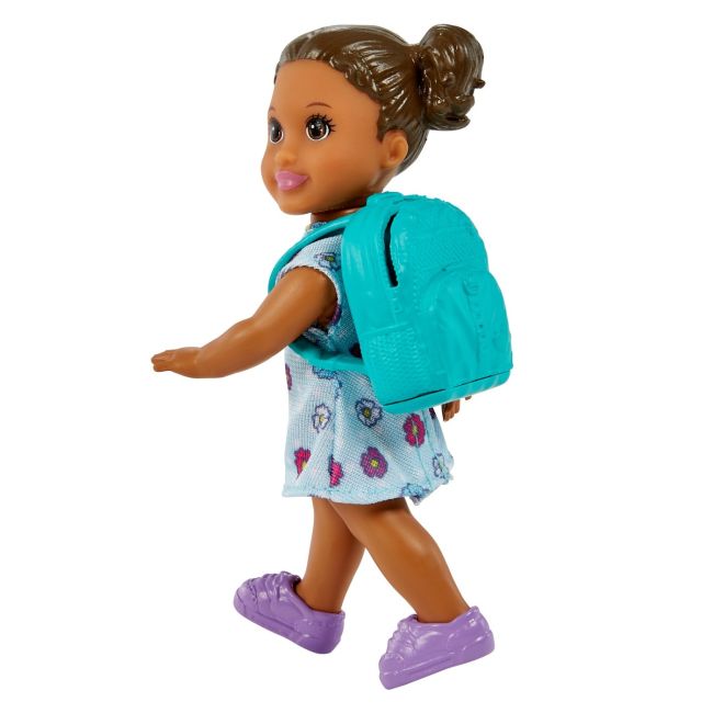 BARBIE CARIERE SET MOBILIER CU PAPUSA BLONDA PROFESOARA VIVMTDHB63_HCN19