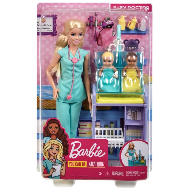 BARBIE YOU CAN BE ANYTHING PAPUSA DOCTOR PEDIATRU VIVMTGKH23
