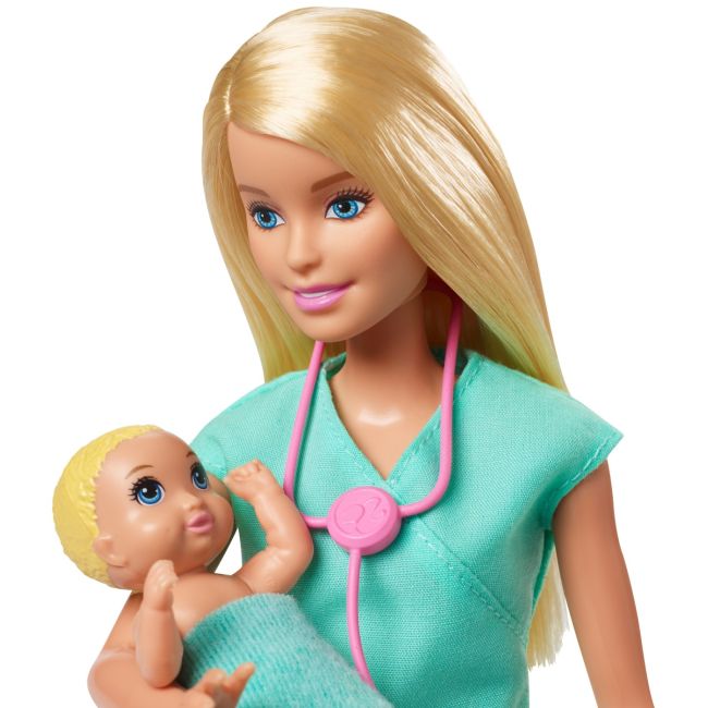 BARBIE YOU CAN BE ANYTHING PAPUSA DOCTOR PEDIATRU VIVMTGKH23