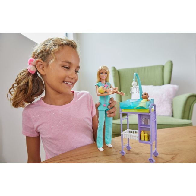 BARBIE YOU CAN BE ANYTHING PAPUSA DOCTOR PEDIATRU VIVMTGKH23