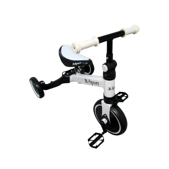 Bicicleta multifunctionala 4 in 1 cu pedale detasabile p8 r-sport - alb edeedip8alb
