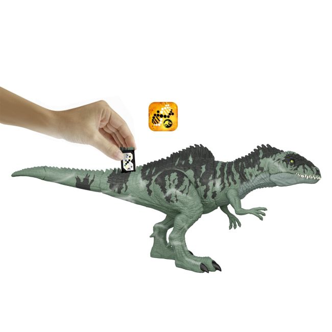 JURASSIC WORLD STRIKE N ROAR DINOZAUR GIGANOTOSAURUS VIVMTGYC94