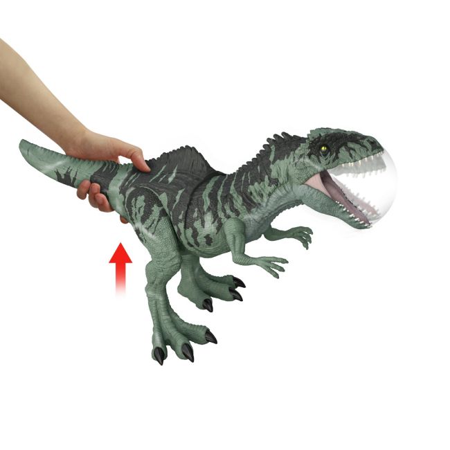 JURASSIC WORLD STRIKE N ROAR DINOZAUR GIGANOTOSAURUS VIVMTGYC94