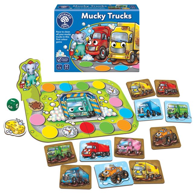 Joc de societate camioane noroioase mucky trucks or118