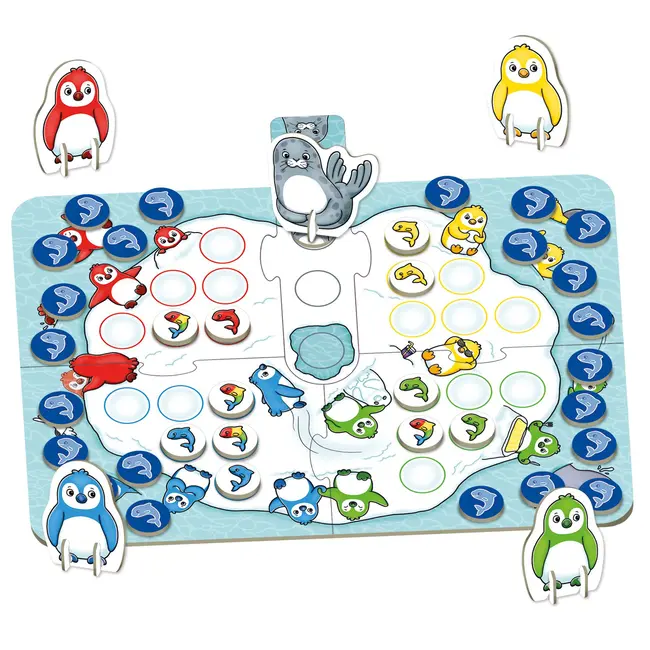 Joc de societate pinguini mici si flamanzi hungry little penguins or119