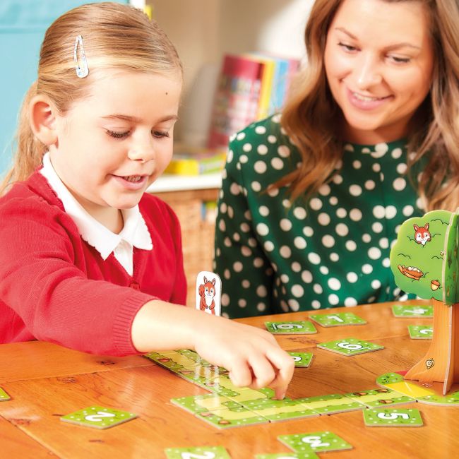 Joc educativ cu numere veveritele nutty numbers or121