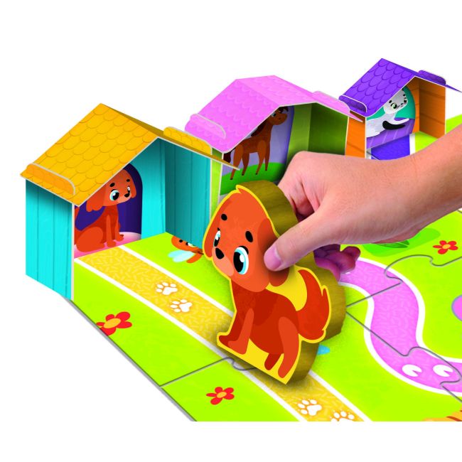 Joc montessori - distractie cu animalute