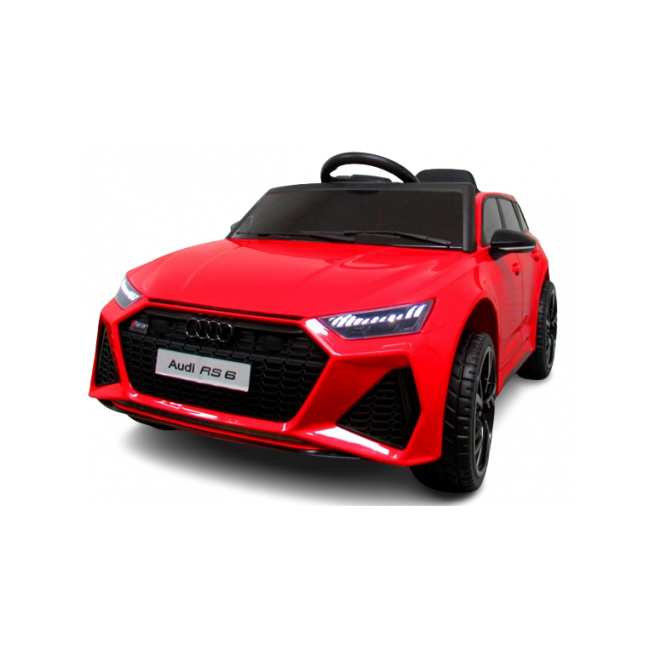 Masinuta electrica cu telecomanda audi rs6 r-sport - rosu edeediaudirs6rosu