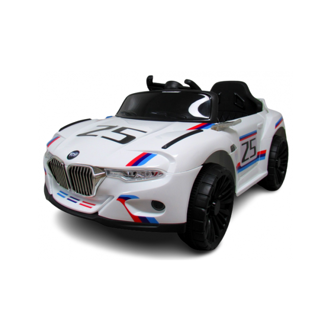 Masinuta electrica cu telecomanda, copii 1-4 ani, cabrio z5 tk1188 - r-sport - alb edeeditk1188alb