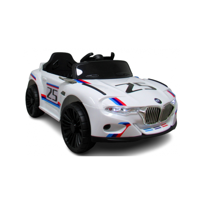 Masinuta electrica cu telecomanda, copii 1-4 ani, cabrio z5 tk1188 - r-sport - alb edeeditk1188alb