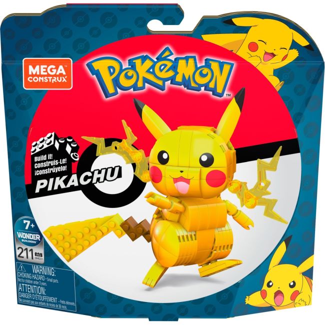 POKEMON MEGA CONSTRUCT FIGURINA PIKACHU VIVMTGMD31