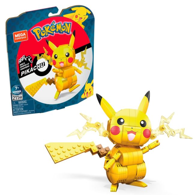 POKEMON MEGA CONSTRUCT FIGURINA PIKACHU VIVMTGMD31