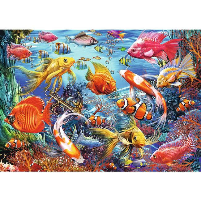 PUZZLE TREFL 1000 FORME ASCUNSE VIATA SUBACVATICA VIV10676