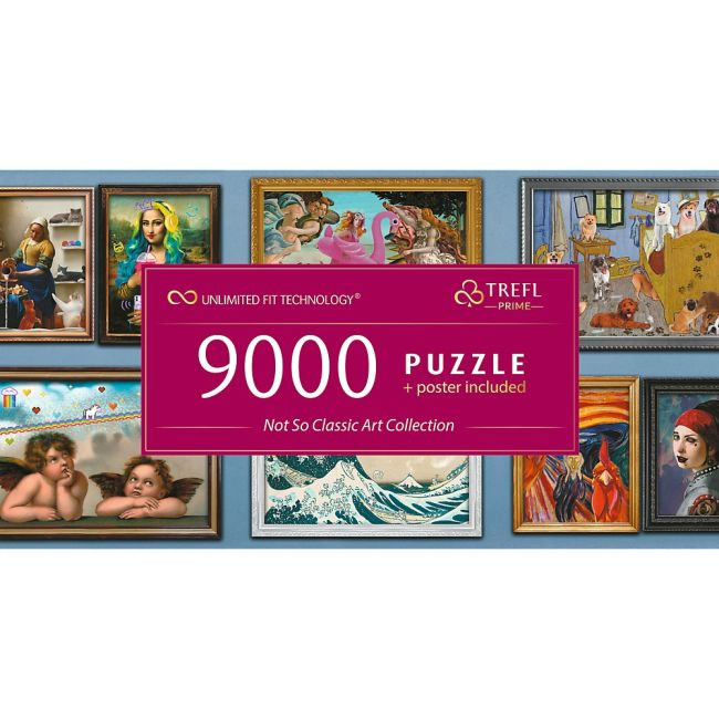 PUZZLE TREFL UFT 9000 COLECTIE DE ARTA VIV81021