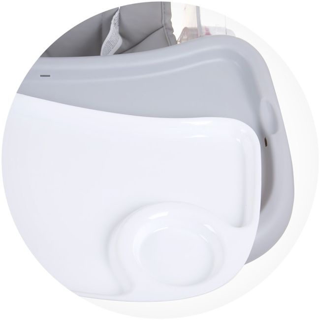 Scaun de masa cu sezut rotativ chipolino vision glacier hubsthvi0232gl