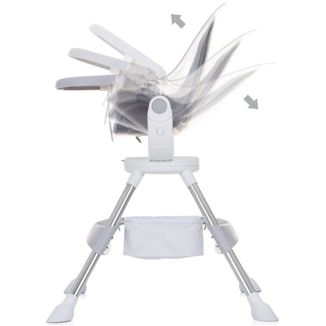 Scaun de masa cu sezut rotativ chipolino vision glacier hubsthvi0232gl
