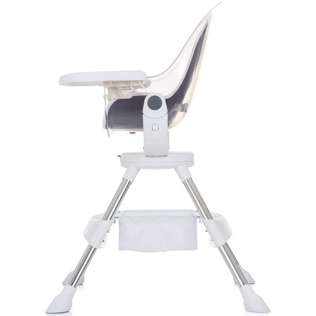Scaun de masa cu sezut rotativ chipolino vision ivory hubsthvi0231iv