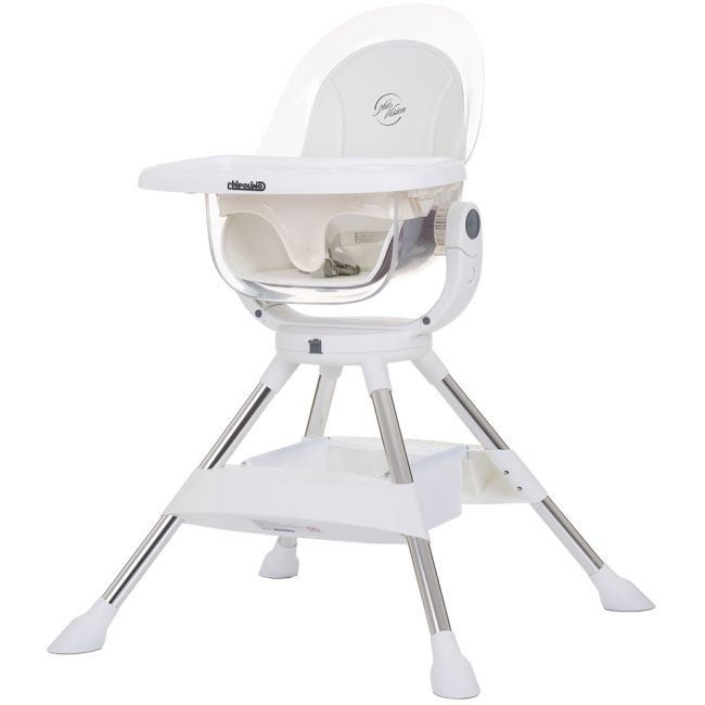 Scaun de masa cu sezut rotativ chipolino vision ivory hubsthvi0231iv