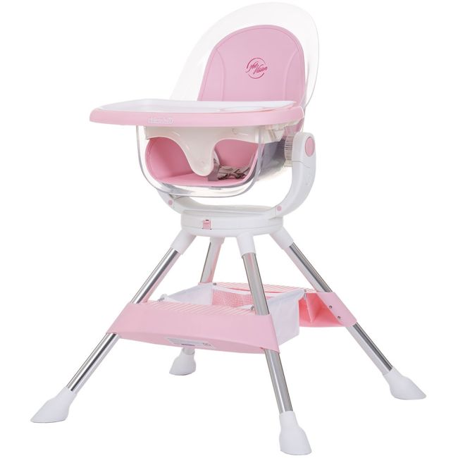Scaun de masa cu sezut rotativ chipolino vision rose water hubsthvi0234rw