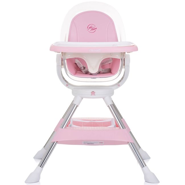 Scaun de masa cu sezut rotativ chipolino vision rose water hubsthvi0234rw