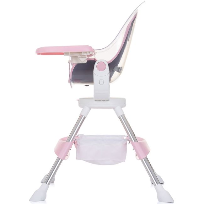 Scaun de masa cu sezut rotativ chipolino vision rose water hubsthvi0234rw