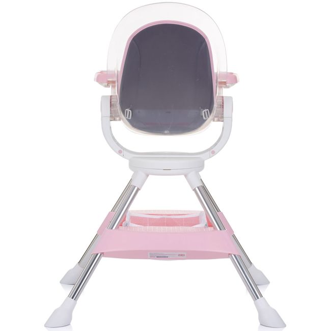 Scaun de masa cu sezut rotativ chipolino vision rose water hubsthvi0234rw