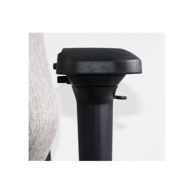 Scaun gaming cu cotiere reglabile 4d off 297, spatar reglabil, stofa, robust, cadru polipropilena, mecanism de balans, 130 kg, gri drm10071
