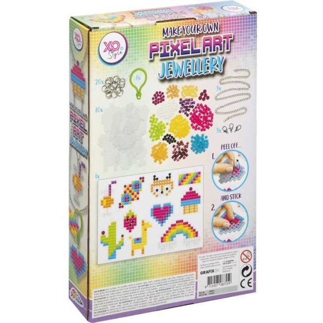 Set creatie bijuterii Pixel Art Grafix GR240012 BBJGR240012_Initiala