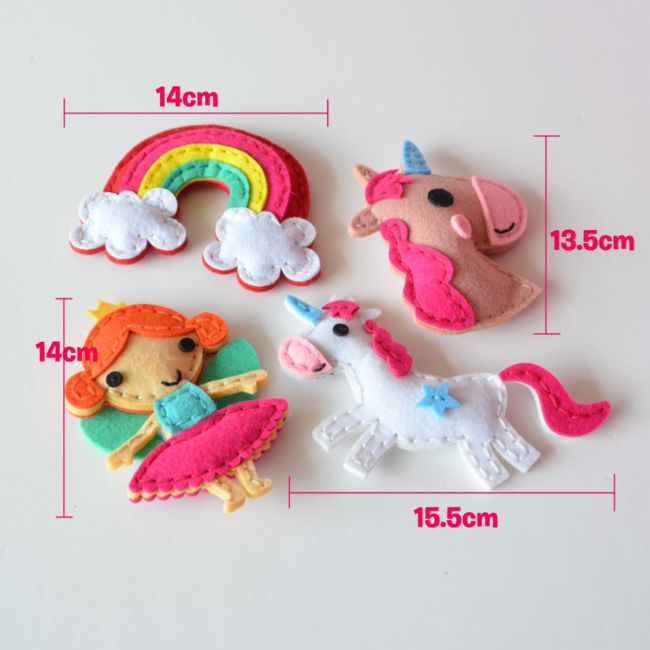 Set de cusut - lumea unicornilor bb185