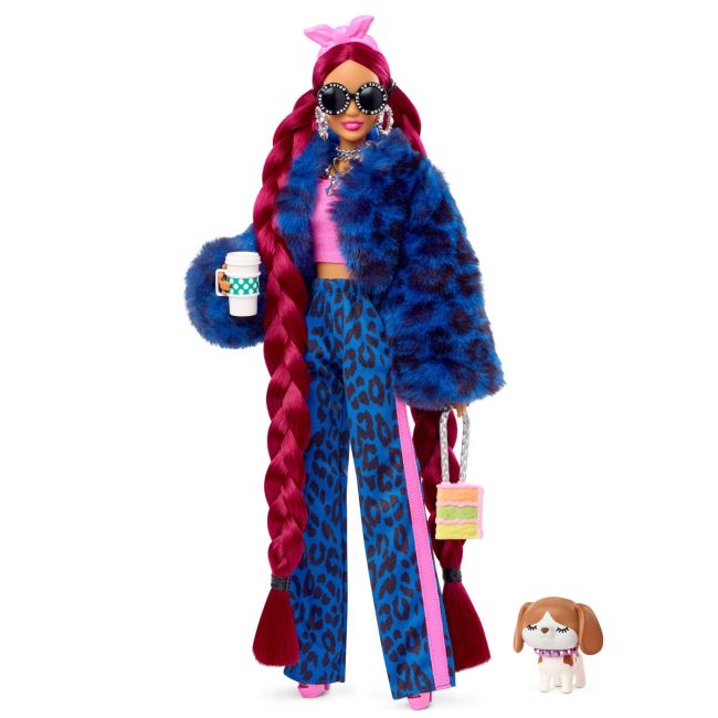 BARBIE EXTRA PAPUSA BARBIE ROSCATA VIVMTHHN09