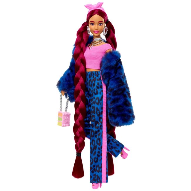 BARBIE EXTRA PAPUSA BARBIE ROSCATA VIVMTHHN09