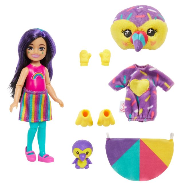 BARBIE PAPUSA CHELSEA CUTIE REVEAL TUCAN VIVMTHKR16