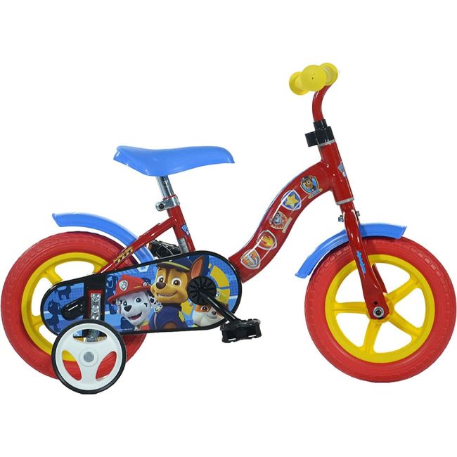 Bicicleta copii dino bikes 10' paw patrol hubdb-108l-pw