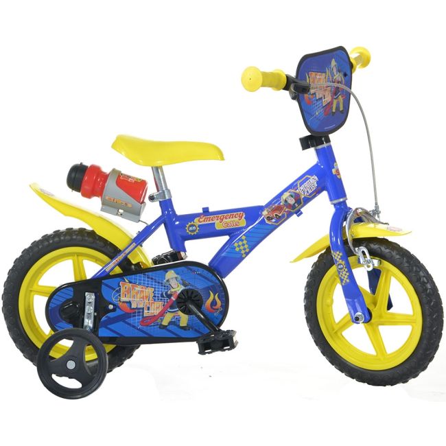Bicicleta copii dino bikes 12' fireman sam hubdb-123gl-sip