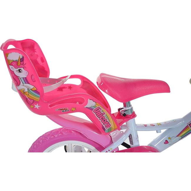 Bicicleta copii dino bikes 12' unicorn hubdb-124rl-un