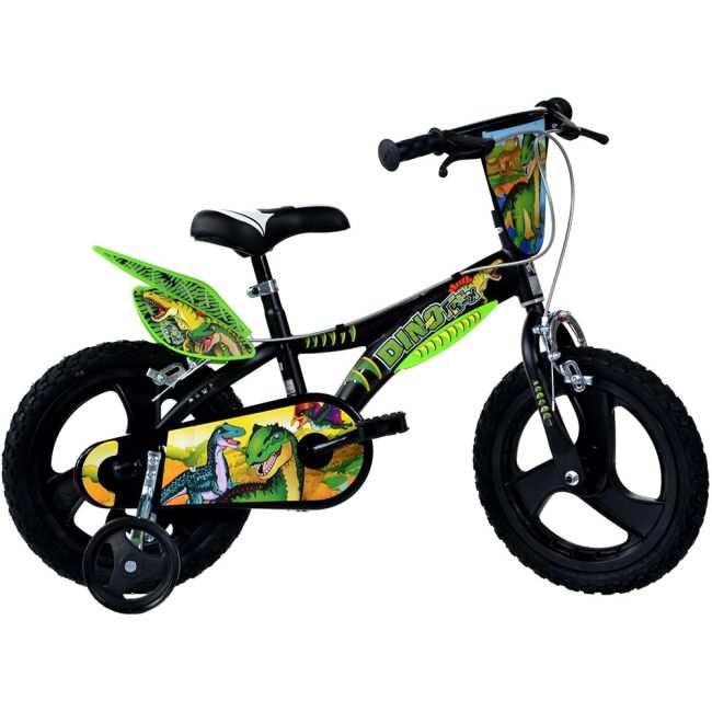 Bicicleta copii dino bikes 14' dinosaur hubdb-614l-ds