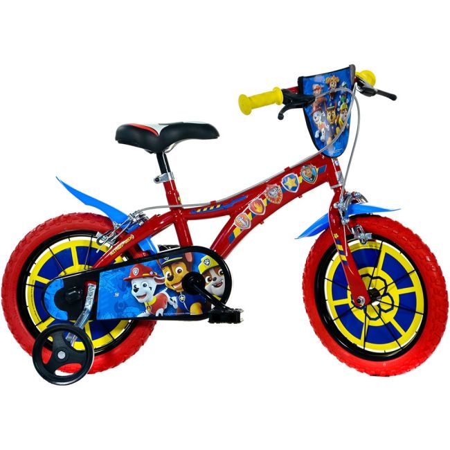 Bicicleta copii dino bikes 14' paw patrol hubdb-614-pw