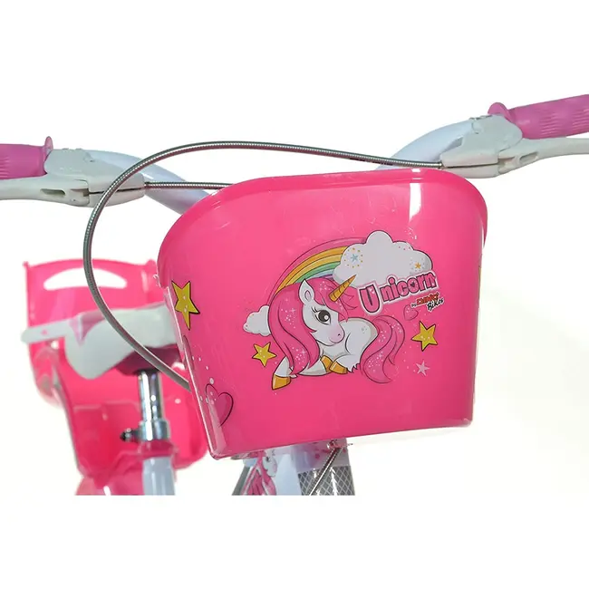 Bicicleta copii dino bikes 14' unicorn hubdb-144r-un