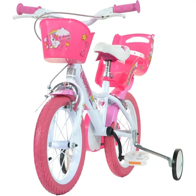 Bicicleta copii dino bikes 16' unicorn hubdb-164r-un