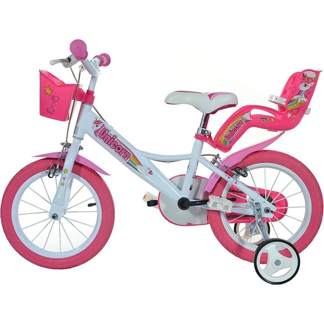 Bicicleta copii dino bikes 16' unicorn hubdb-164r-un